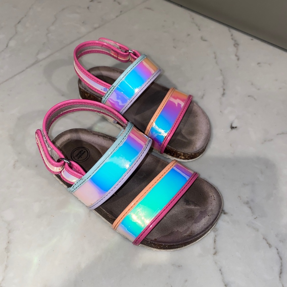 Toddler girl size 7C sandals